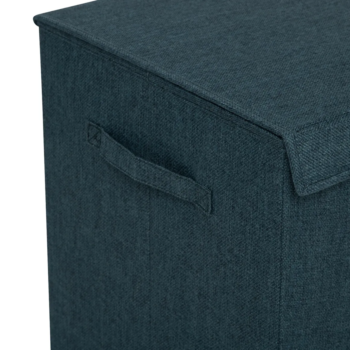 Panier à linge 74L, Bleu pétrole