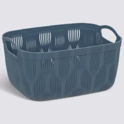 Panier à linge, l.28,7 cm, Rose Clair