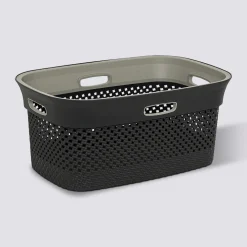 Panier à linge 45L, Gris