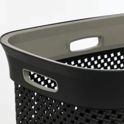 Panier à linge 45L, Gris