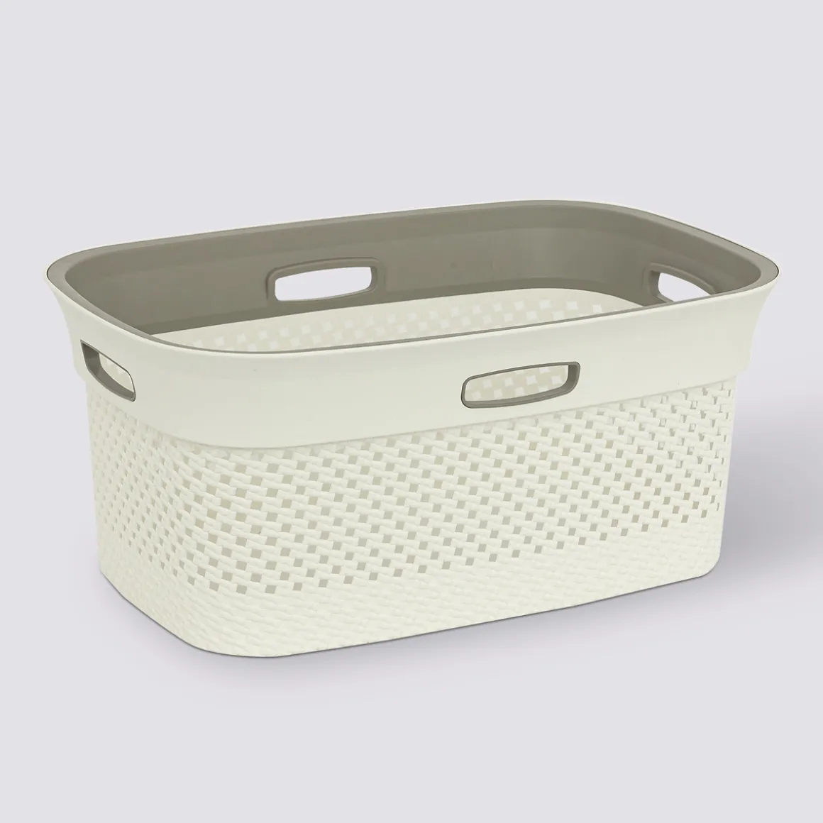 Panier à linge 45L, Lin