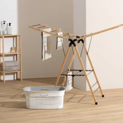 Panier à linge 45L, Lin