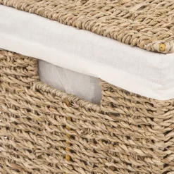 Panier à linge osier 40L