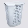 Panier à linge plastique 63L, Blanc