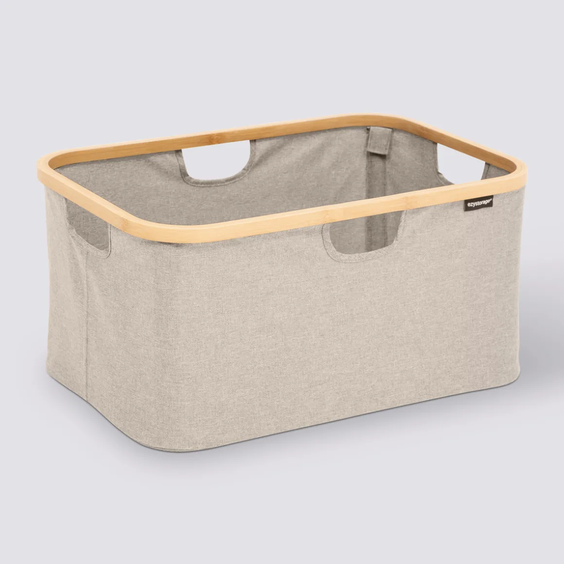 Panier à linge pliable 54L, Gris