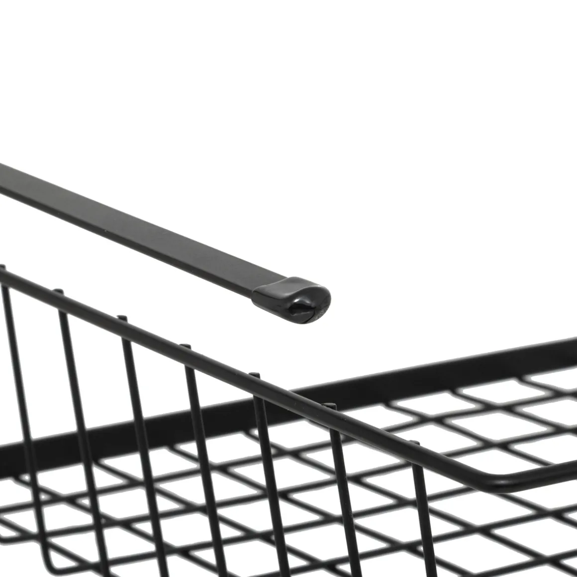 Panier de rangement à suspendre 31,5cm, Noir