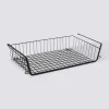 Panier de rangement à suspendre 51,5cm, Noir