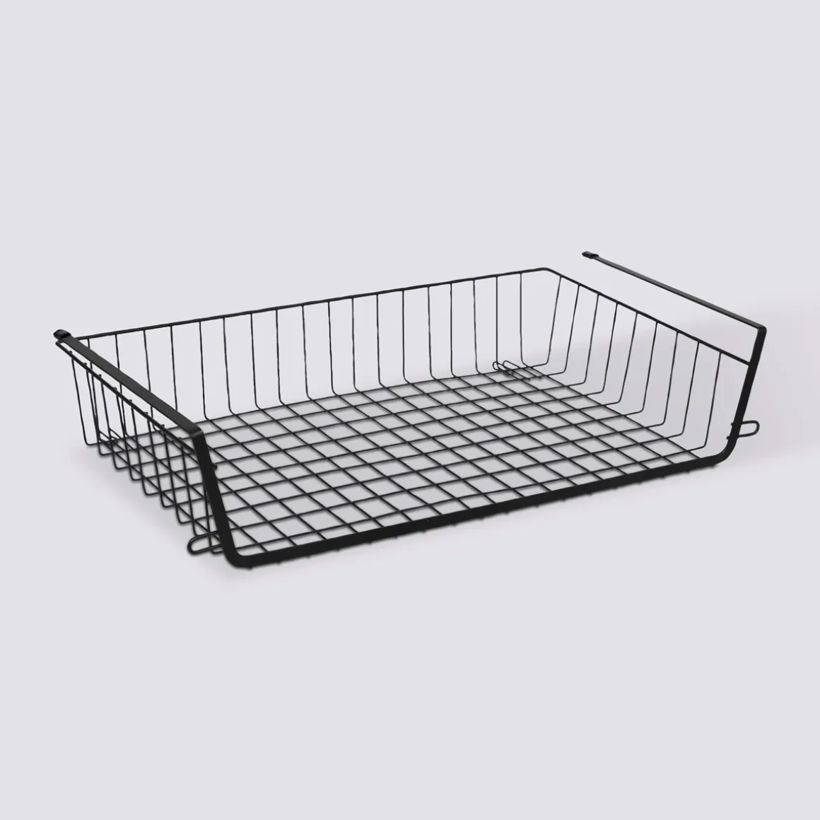 Panier de rangement à suspendre 51,5cm, Noir