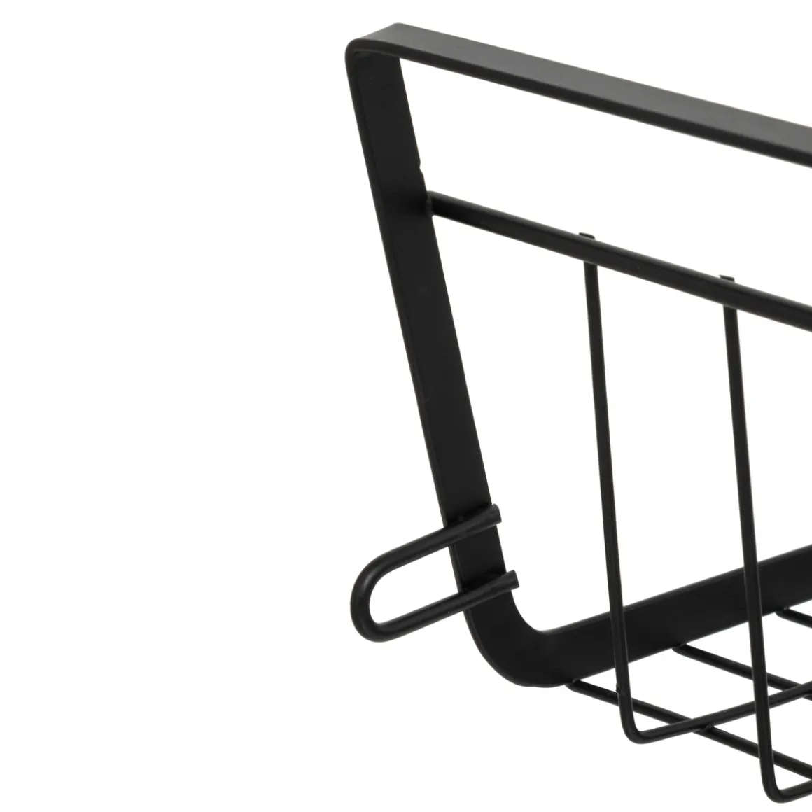 Panier de rangement à suspendre 51,5cm, Noir