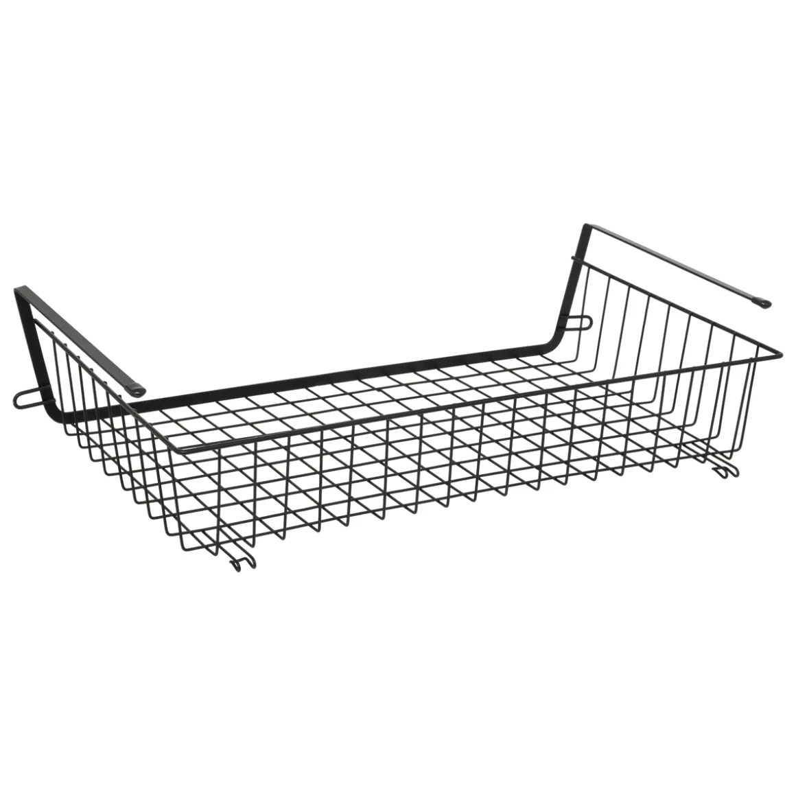 Panier de rangement à suspendre 51,5cm, Noir