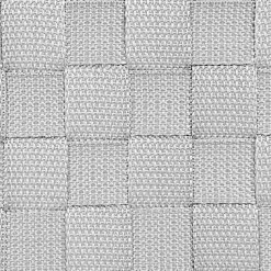Panier de rangement bisauté, Gris