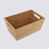 Panier de rangement en bambou