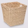 Panier effet jonc 31x31 cm