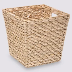 Panier effet jonc 31x31 cm