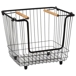 Panier en métal empilable, Grand format