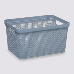 Panier en plastique 5L - Gris
