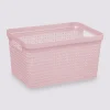 Panier en plastique 5L - Rose