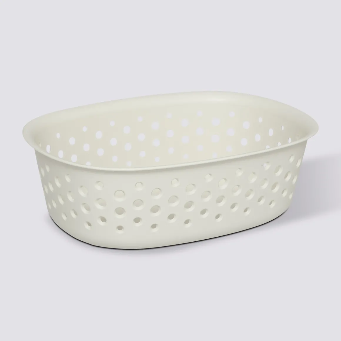 Panier en plastique 0,8L, Crème