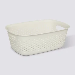 Panier en plastique 3,5L, Crème