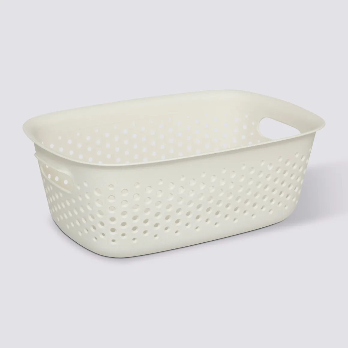 Panier en plastique 3,5L, Crème