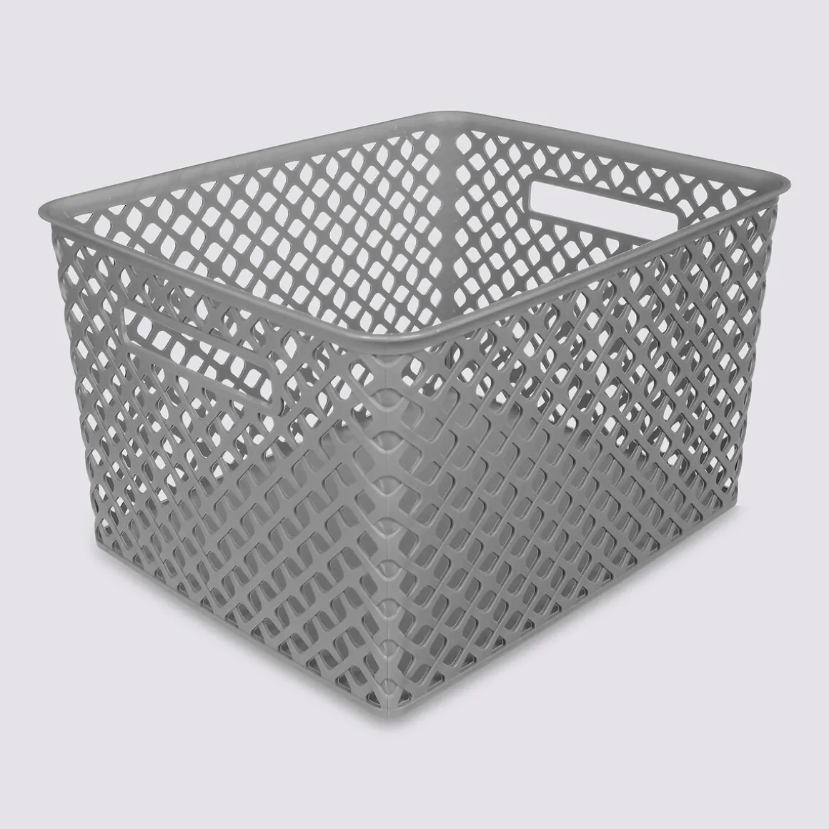 Panier en plastique 19L, Gris