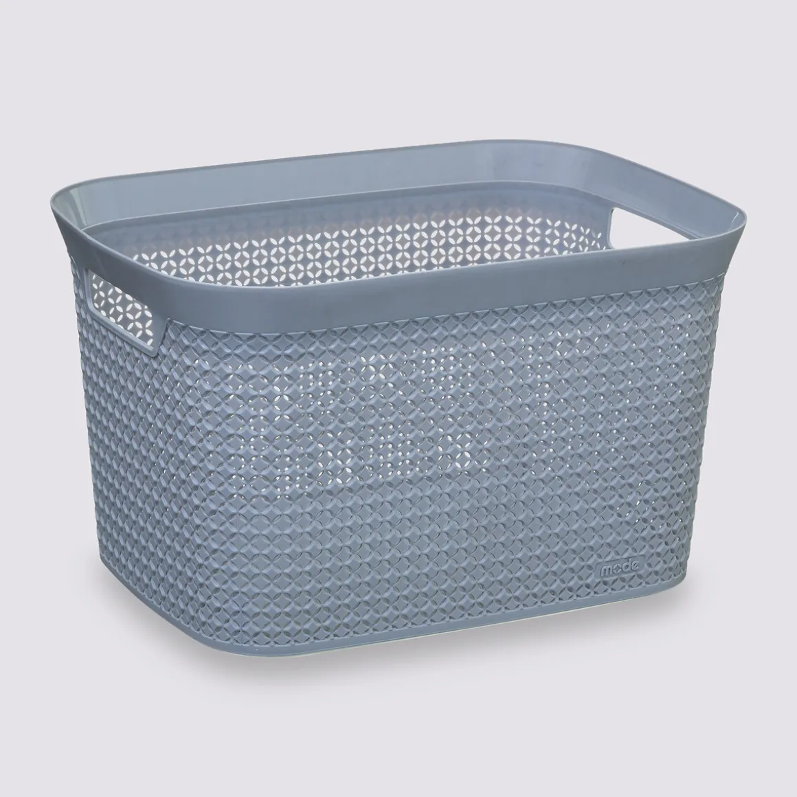 Panier en plastique 25L, Gris