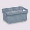 Panier en plastique 17L, Gris