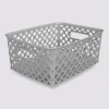 Panier en plastique 4L, Gris