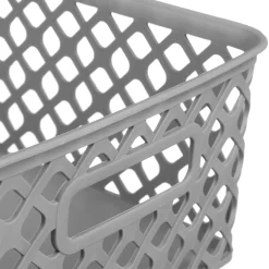 Panier en plastique 4L, Gris
