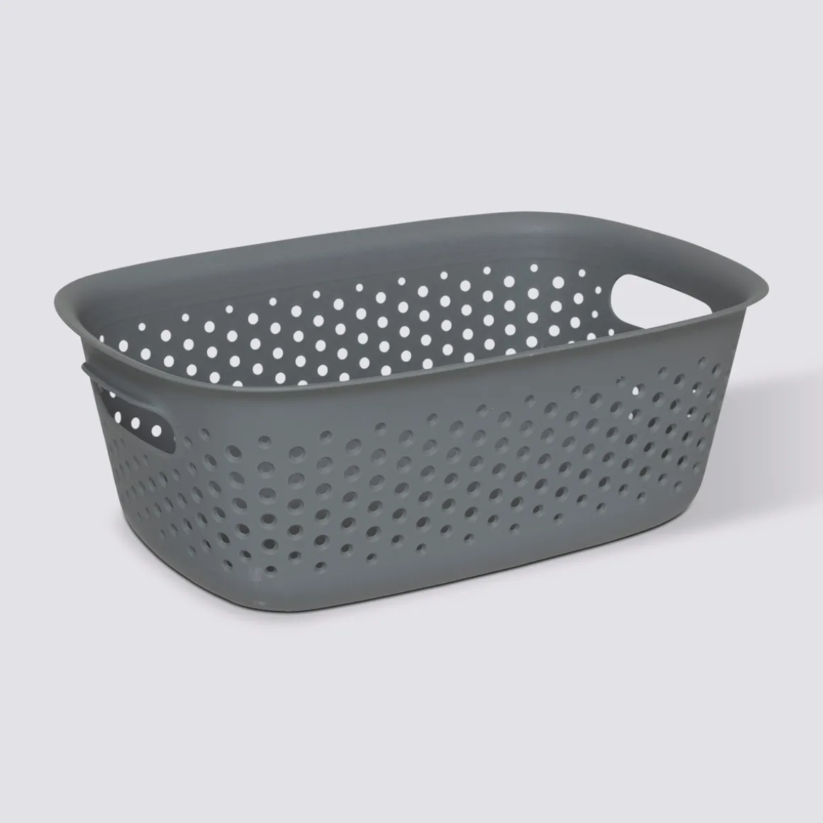 Panier en plastique 3,5L, Gris