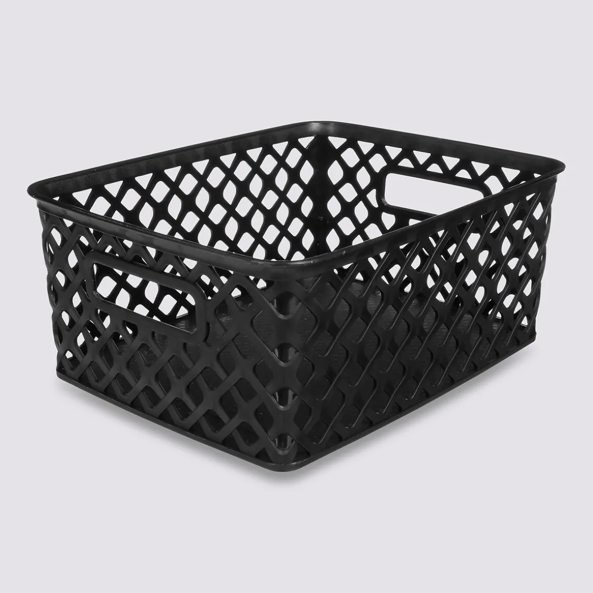 Panier en plastique 4L, Noir