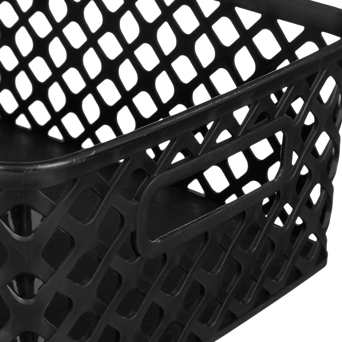 Panier en plastique 4L, Noir