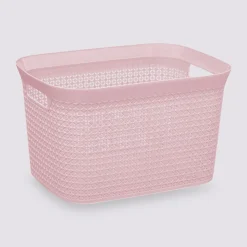 Panier en plastique 25L, Rose