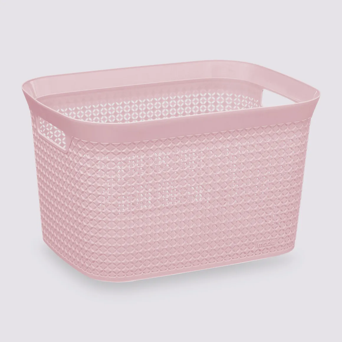 Panier en plastique 25L, Rose