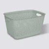 Panier en plastique 17L, Sauge