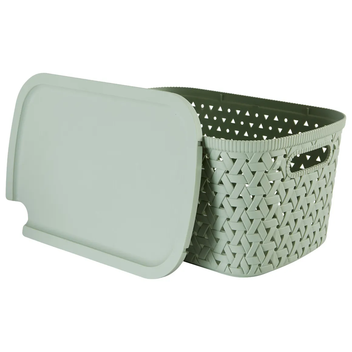 Panier en plastique 6,7L, Sauge