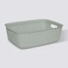 Panier en plastique 10L, Sauge