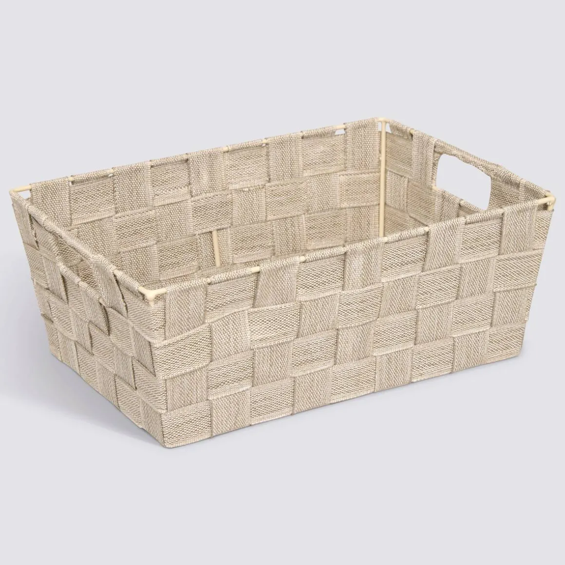 Panier, l.28 cm, Beige