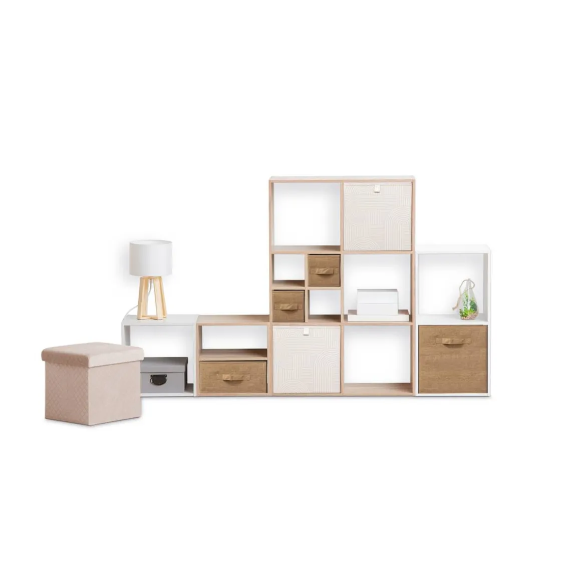 Panier, l.31 cm, Beige