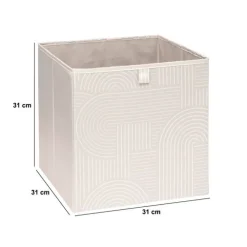 Panier, l.31 cm, Beige