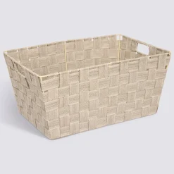 Panier, L.38 cm, Beige
