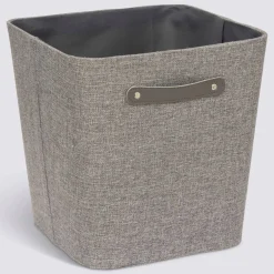Panier, l.31 cm, Gris