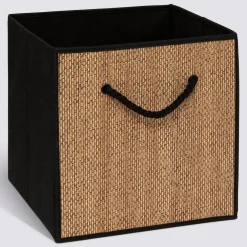 Panier, l.31 cm, Noir