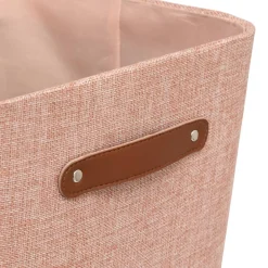 Panier, l.31 cm, Rose Clair