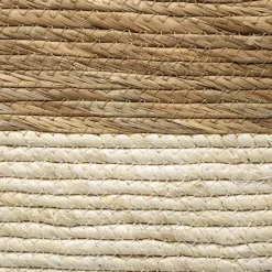 Panier paille 31x31 cm, Naturel