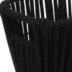 Panier tissu 15x31 cm, Noir