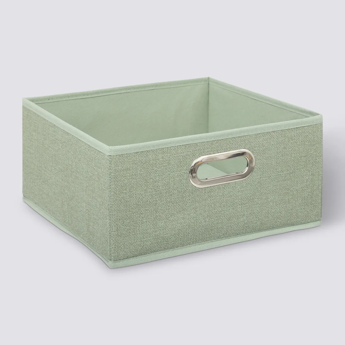 Panier tissu 31x15 cm, Vert clair
