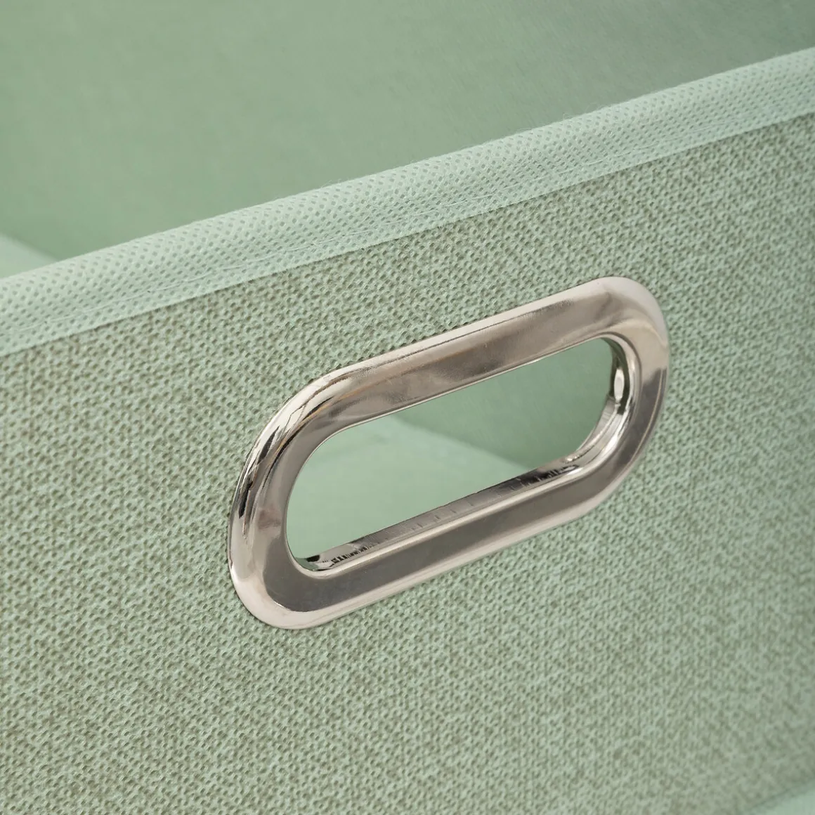 Panier tissu 31x15 cm, Vert clair