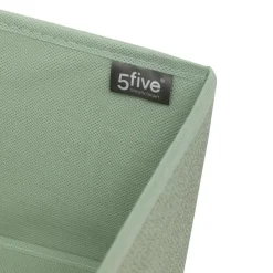 Panier tissu 31x15 cm, Vert clair