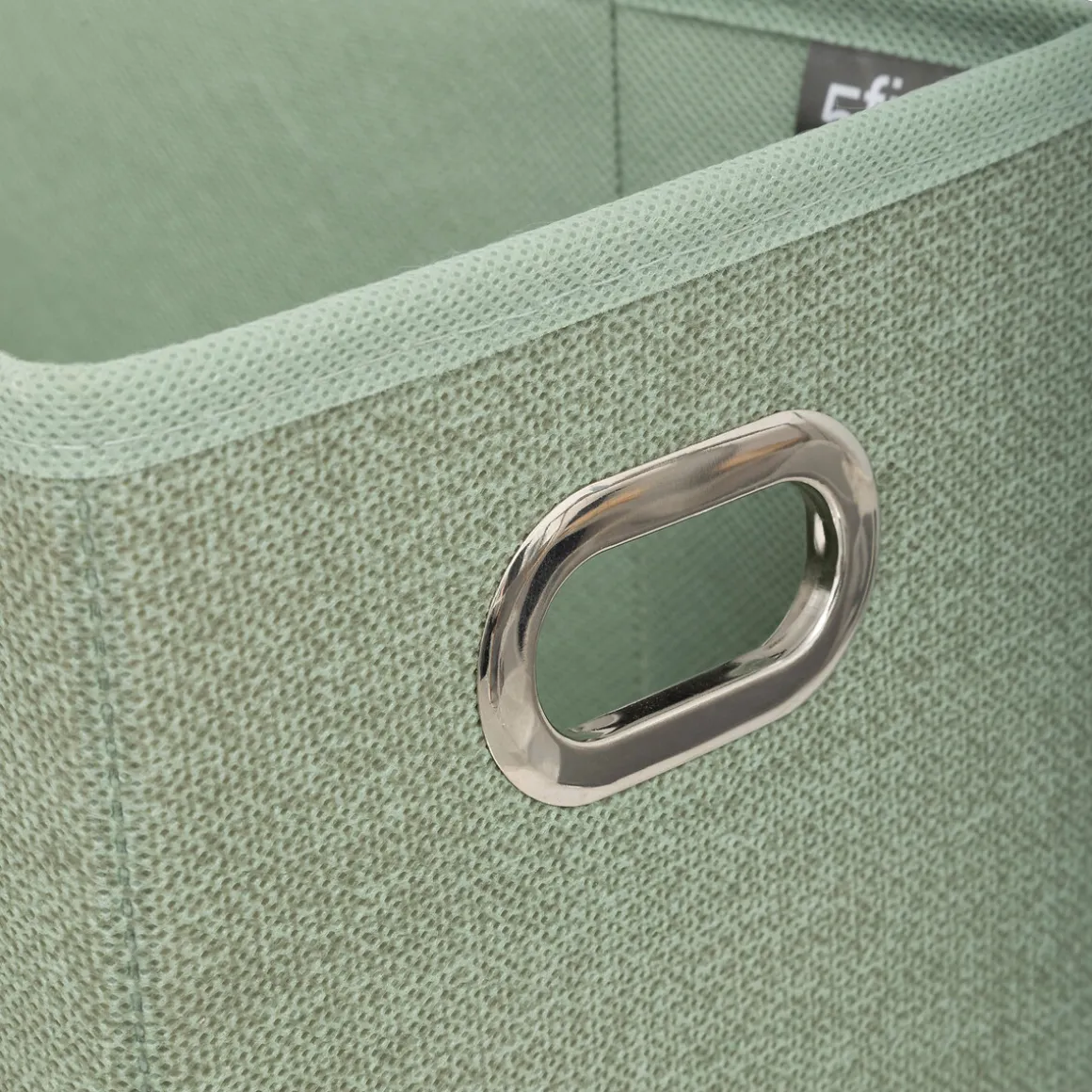 Panier tissu 15x31 cm, Vert Olive